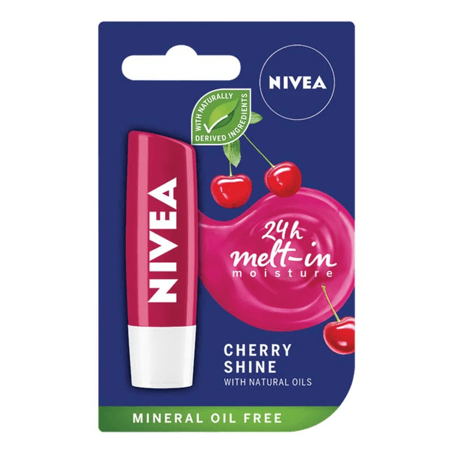 Бальзам для губ "Вишневе сяйво", 4,8 г, Nivea: ціни та характеристики