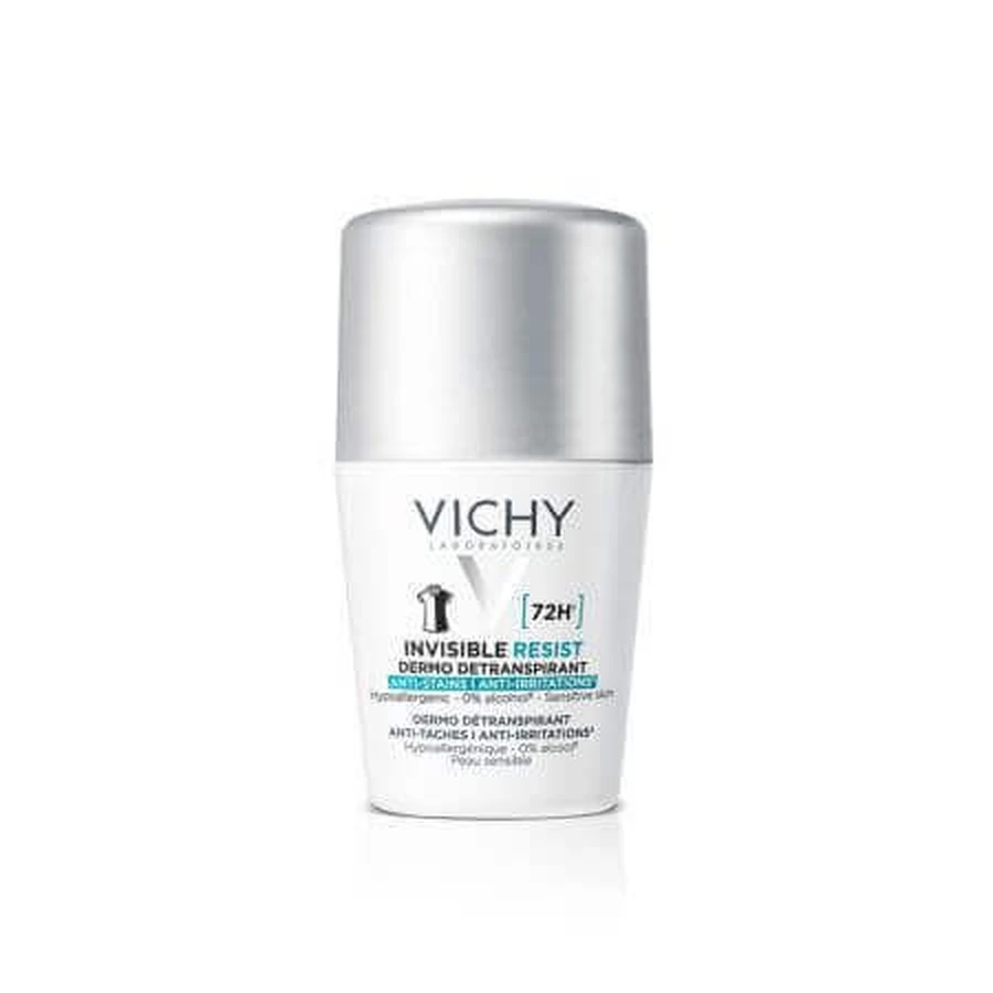 Ролл-он дезодорант Invisible Resist 72H, 50 мл, Vichy: цены и характеристики