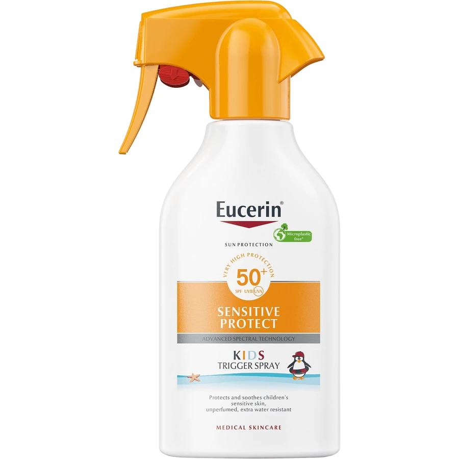 Eucerin SUN Детский спрей SENSITIVE PROTECT SPF 50+, 250 мл: цены и характеристики