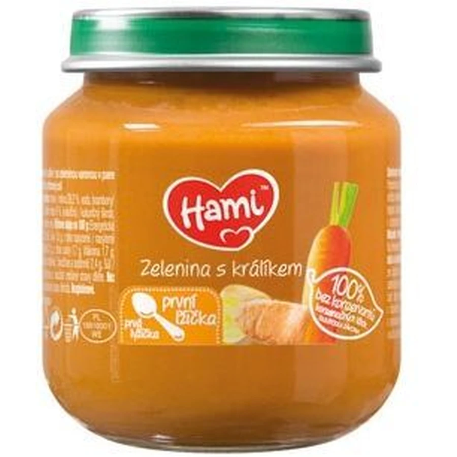 Hami Starter Овощи с кроликом первая лийка, 1 x 125 г: цены и характеристики
