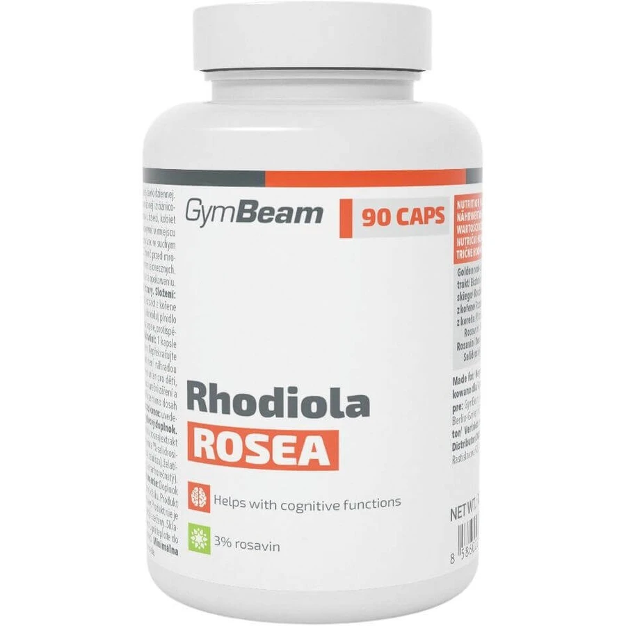 GymBeam Родиола розовая 90 капсул: цены и характеристики