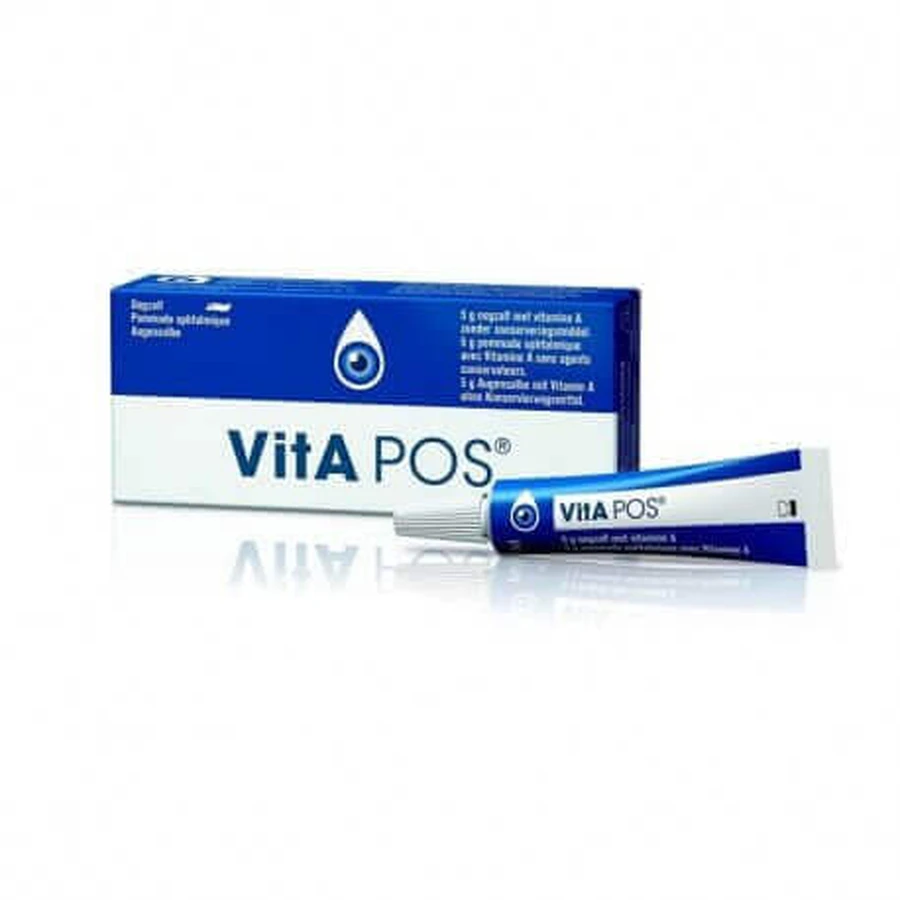 Віта Пос (Vita Pos) мазь очна Croma pharma, 5 г: ціни та характеристики