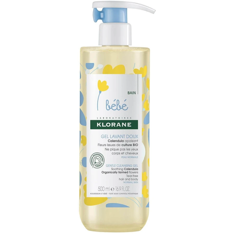 Klorane Bébé Gentle Wash Gel, 500 мл: цены и характеристики