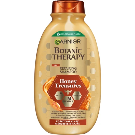 Garnier Botanic Therapy Мед і прополіс Живильний шампунь для дуже пошкодженого волосся 400 мл: ціни та характеристики