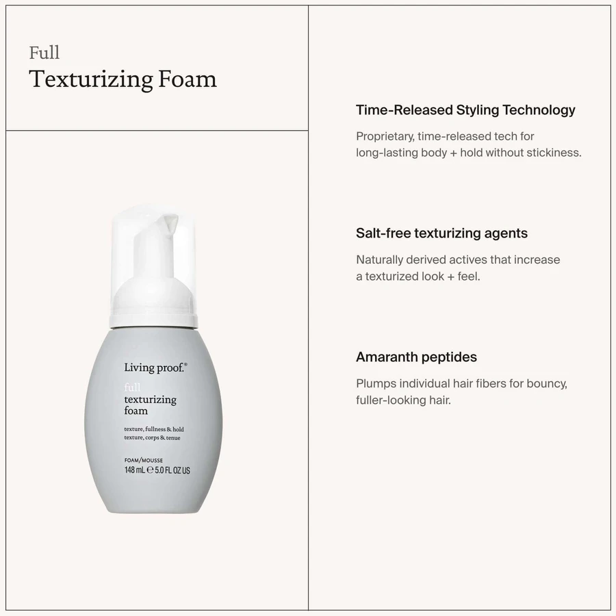 Living Proof Full Texturizing Foam 148 мл: цены и характеристики