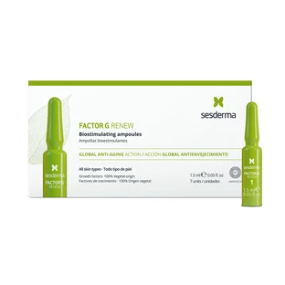 Sesderma Factor G Renew Нечутливе омолоджуюче омолоджуюче лікування, 7 флаконів по 1,5 мл