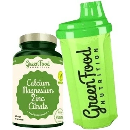 GreenFood Nutrition Кальций Mg Цинк Цитрат 120 капс 1x120 капс: цены и характеристики