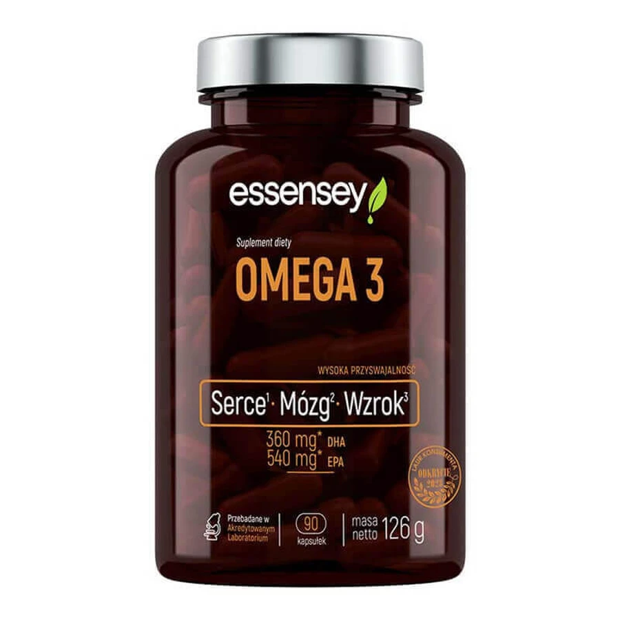 Essensey Омега 3, 90 капсул: ціни та характеристики