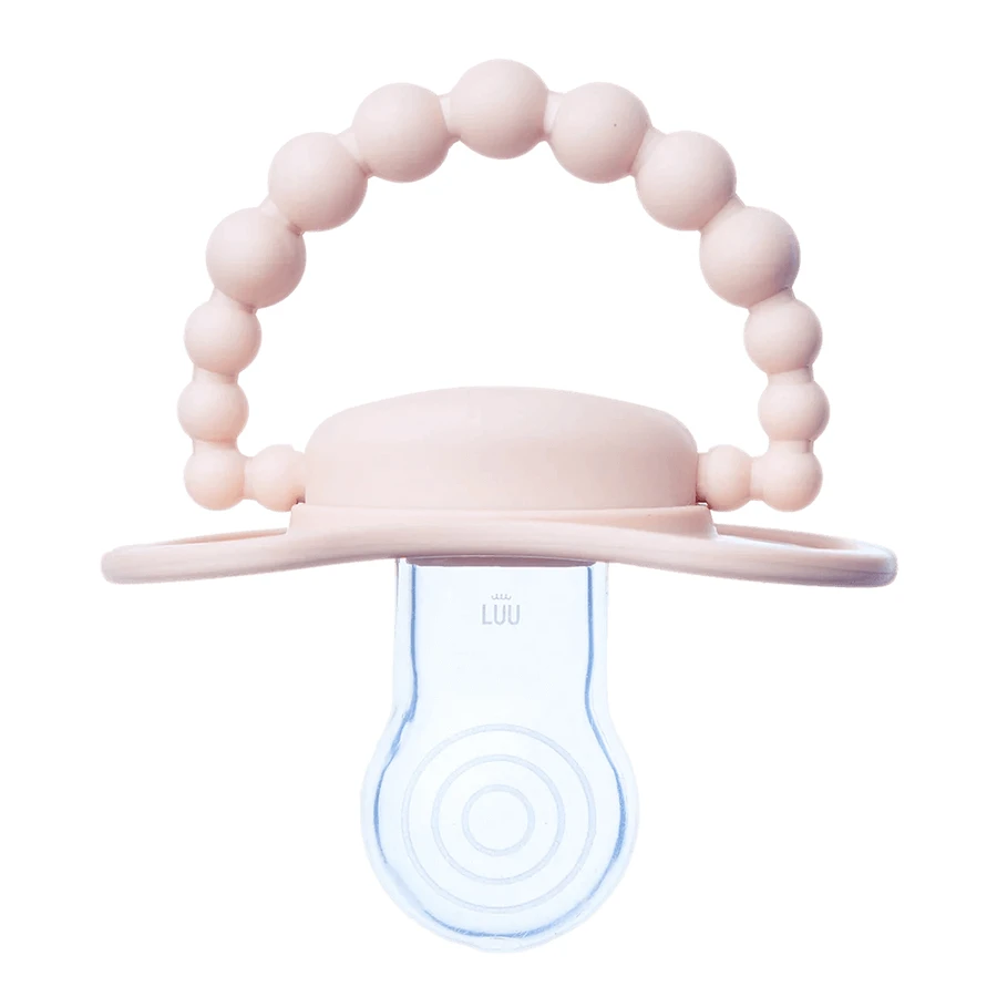 Luu Kids, пустышка, позиционирование, силикон, Velvet Blush, 0-3 месяца, 1 шт.: цены и характеристики