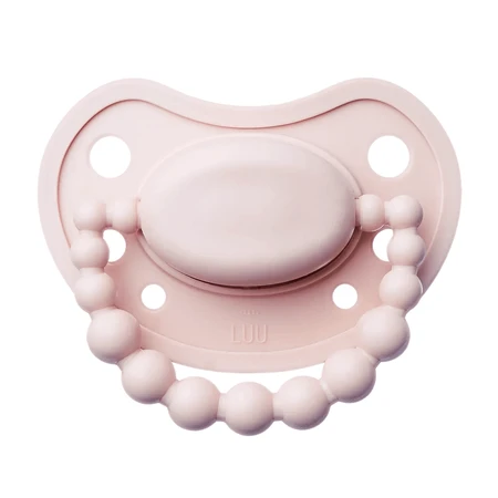 Luu Kids, пустышка, позиционирование, силикон, Velvet Blush, 0-3 месяца, 1 шт.: цены и характеристики