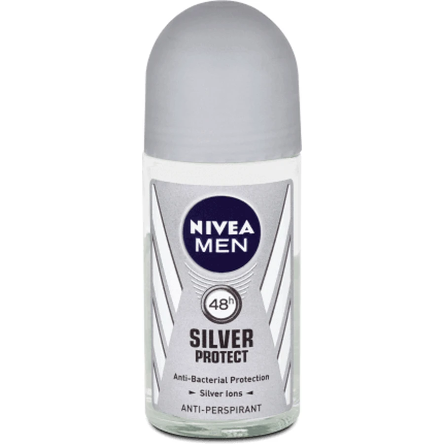 Nivea MEN Deo дезодорант-рулон сріблястий, 50 мл: ціни та характеристики