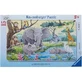 Пазл рамка Тварини Африки, +3 роки, 15 деталей, Ravensburger
