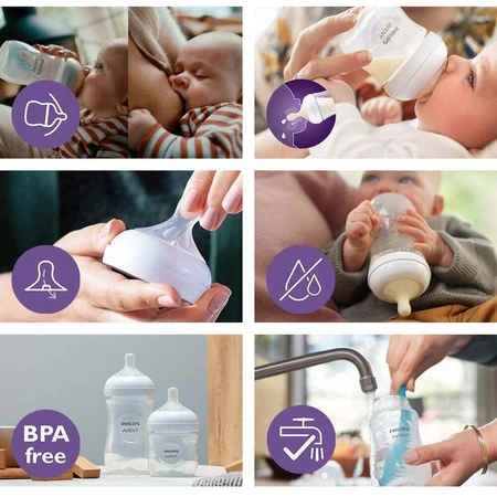 Philips Avent Пустушка Natural Response 2 Newborn Flow 0м+ 2 шт.: ціни та характеристики