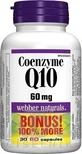 WEBBER NATURALS Коензим Q10 60 мг 1×60 капсул, харчова добавка