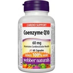 WEBBER NATURALS Коэнзим Q10 60 мг 1×60 капс, пищевая добавка: цены и характеристики