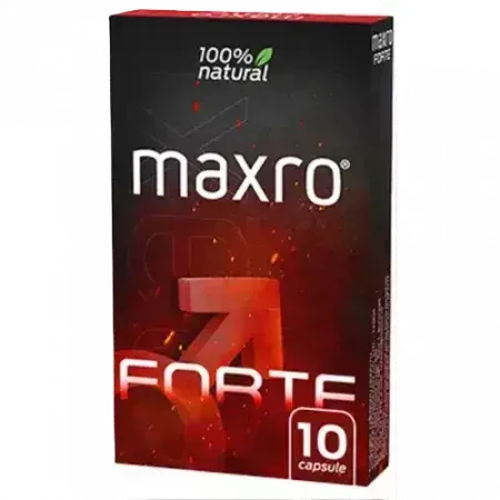 Maxro Forte Formula 100 натуральна 10 капсул, Mad House: ціни та характеристики