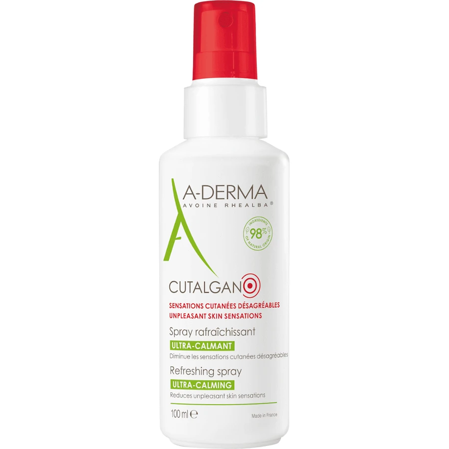 A-Derma Cutalgan Освіжаючий спрей Ультразаспокійливий 100 мл: ціни та характеристики