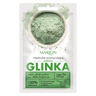 Marion, Очищающая маска для лица из зеленой глины, 8 мл