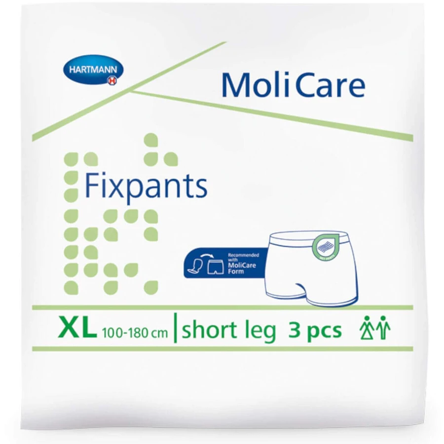 Molicare Фикспанты короткая нога XL фиксированные брюки 3 шт: цены и характеристики