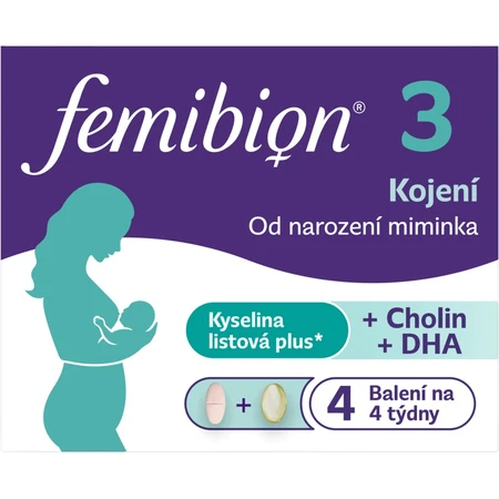 Фемибион 3 Лактация, 28 таблеток и 28 капсул: цены и характеристики