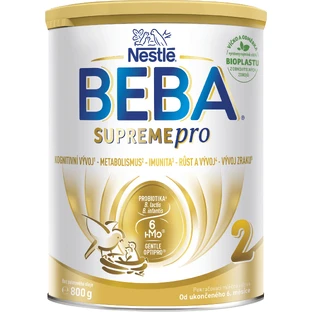 Nestlé Beba SUPREMEдля 2 дитяче молоко від 6 місяців 6HMO 800 г