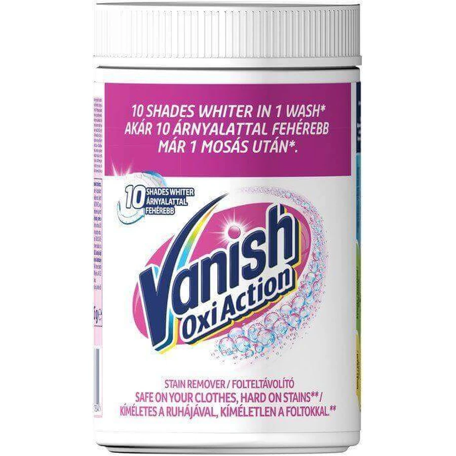 Рідина для зняття білого лаку Vanish Oxi Action 21 миття 625 г: ціни та характеристики