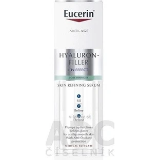 Сироватка Eucerin HYALURON-FILLER Skin Refiner 1×30 мл, антивікова, покращувальна сироватка для шкіри