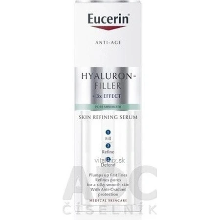 Сироватка Eucerin HYALURON-FILLER Skin Refiner 1×30 мл, антивікова, покращувальна сироватка для шкіри: ціни та характеристики