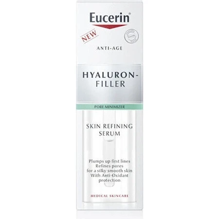 Сироватка Eucerin HYALURON-FILLER Skin Refiner 1×30 мл, антивікова, покращувальна сироватка для шкіри: ціни та характеристики