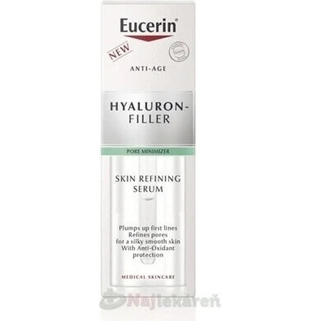 Сироватка Eucerin HYALURON-FILLER Skin Refiner 1×30 мл, антивікова, покращувальна сироватка для шкіри: ціни та характеристики