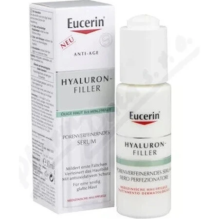 Сироватка Eucerin HYALURON-FILLER Skin Refiner 1×30 мл, антивікова, покращувальна сироватка для шкіри: ціни та характеристики