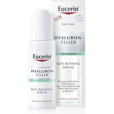 Сироватка Eucerin HYALURON-FILLER Skin Refiner 1×30 мл, антивікова, покращувальна сироватка для шкіри: ціни та характеристики