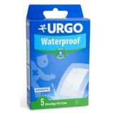 Пластир антисептичний Urgo Waterproof Patch, водонепроникний, прозорий, 10 х 6 см 5 шт.