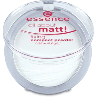 Пудра для обличчя Essence All about matt! компактна, безбарвна, 8 г