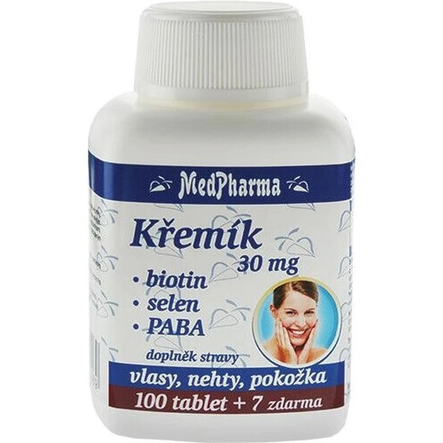 MedPharma KREMIK 30мг+Биотин+Селен+ПАБА 1×37 табл, пищевая добавка: цены и характеристики