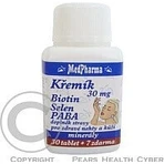 MedPharma KREMIK 30мг+Биотин+Селен+ПАБА 1×37 табл, пищевая добавка: цены и характеристики