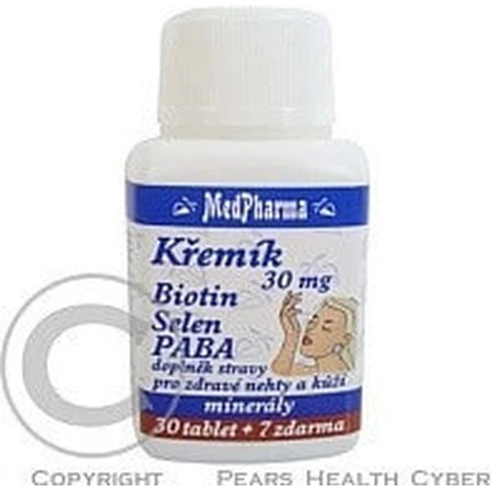 MedPharma KREMIK 30мг+Биотин+Селен+ПАБА 1×37 табл, пищевая добавка: цены и характеристики