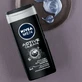 Nivea Men, Энзим для душа 3 в 1 для лица, тела и волос, Active Clean, 250 мл