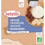 Babybio молочный десерт малина-банан 4 х 85 г: цены и характеристики