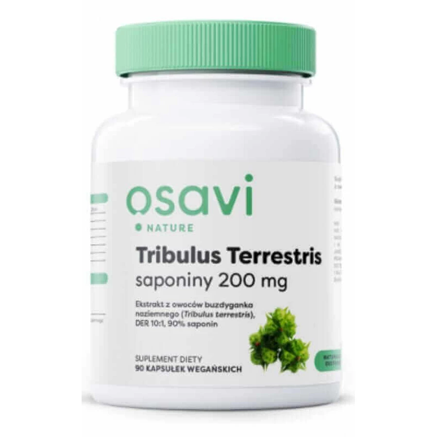Осаві Tribulus Terrestris, сапоніни 200 мг - 90 капсул (булава): ціни та характеристики