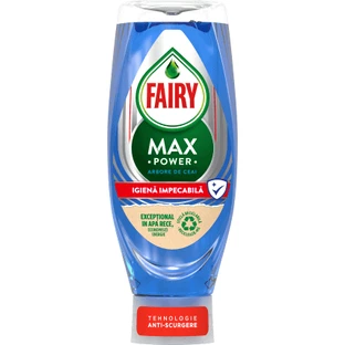 FAIRY Max Power Засіб для миття посуду Чайне дерево, 650 мл