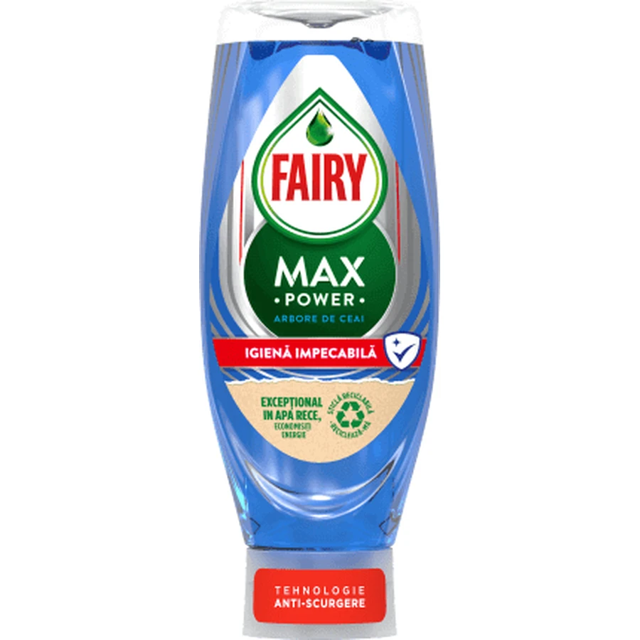 FAIRY Max Power Засіб для миття посуду Чайне дерево, 650 мл: ціни та характеристики