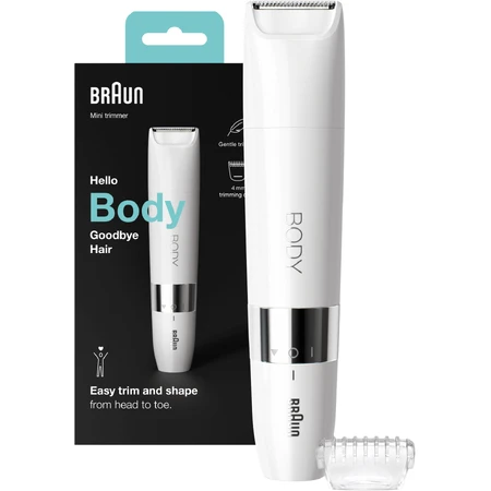 Электрический триммер Braun Body Mini Trimmer BS1000 для удаления волос на теле: цены и характеристики