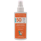 Alphanova Sun Kids Bio, сонцезахисний спрей для дітей, гіпоалергенний, SPF 50, 125 г