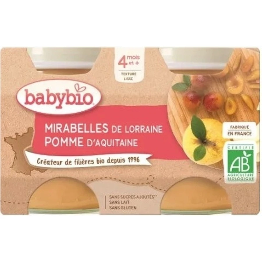 BABYBIO Яблоко, маруха, хлопья (2х 130 г) 2×130 г: цены и характеристики