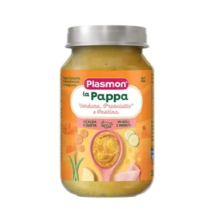 Меню прошутто з овочами та макаронами, +7 місяців, 200 г, Plasmon