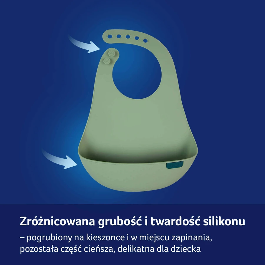 Lovi, силіконова лінійка з кишенькою, фісташкова, 1 шт.: ціни та характеристики
