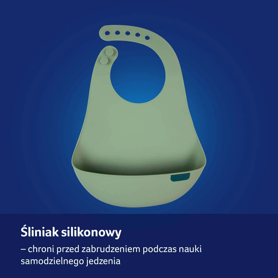Lovi, силіконова лінійка з кишенькою, фісташкова, 1 шт.: ціни та характеристики
