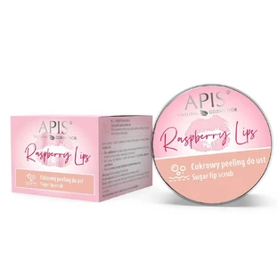 Цукровий скраб для губ Apis Raspberry Sugar, 10 мл