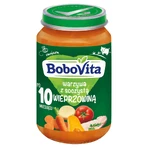 BoboVita Lunch, овощи с сочной свининой, после 10 месяцев, 190 г: цены и характеристики